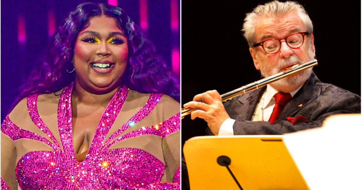 Lizzo Reacts To Sweet Message From Flute Player James Galway Lizzo Reacts To Sweet Message From Flute Player James Galway