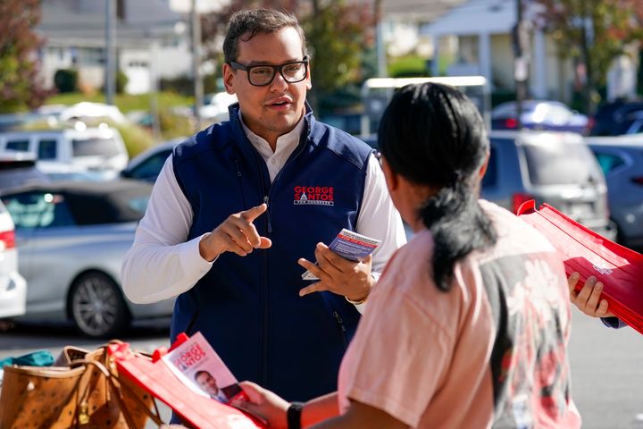 FILE - Santos, who won a seat in Congress in the November election, admitted Monday that he lied about his job experience and college education during his successful campaign.