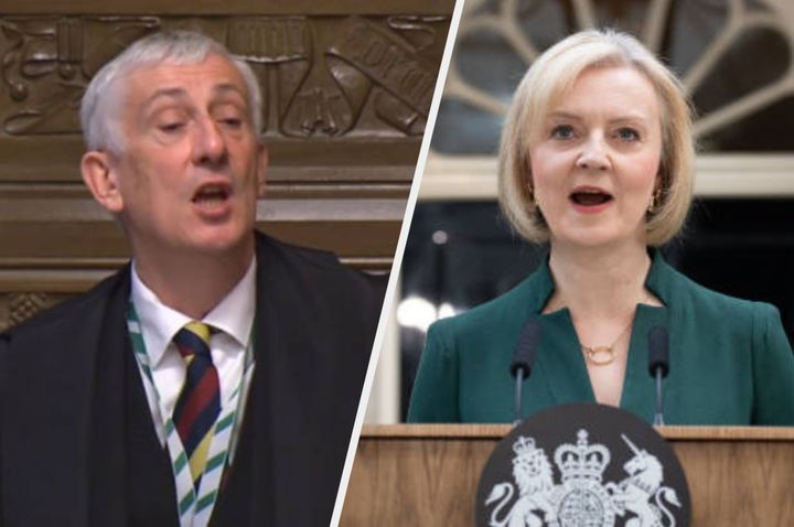 Lindsay Hoyle said people had questioned democracy following the political turmoil of recent years.