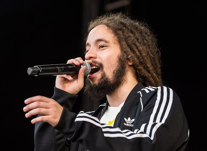 Jo Mersa Marley performs at Festival Pier in Philadelphia, Pennsylvania, in July 2018. 