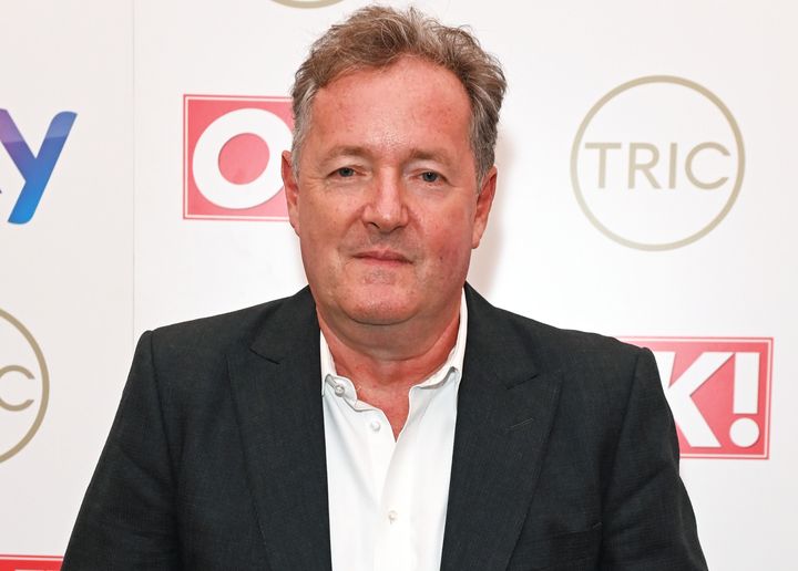 Piers Morgan at the TRIC Awards in 2021