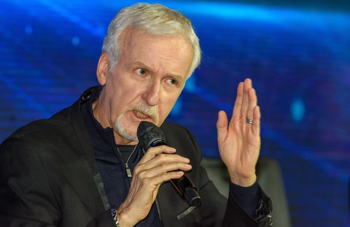 James Cameron isn't sure if he "would want to fetishize the gun" in his work moving forward.