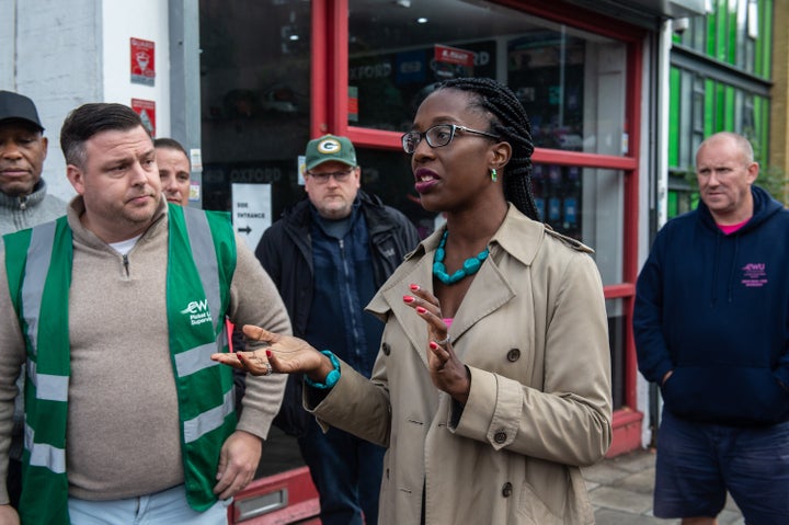 Florence Eshalomi MP for Vauxhall.