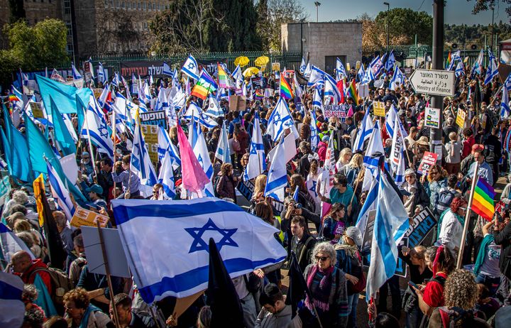 Μεγάλες διαδηλώσει στην Ιερουσαλήμ κατά της νέας κυβέρνησης 
