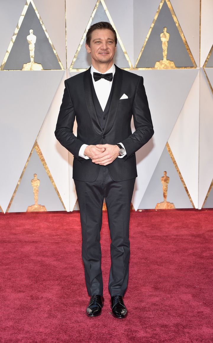 Jeremy at the Oscars in 2017