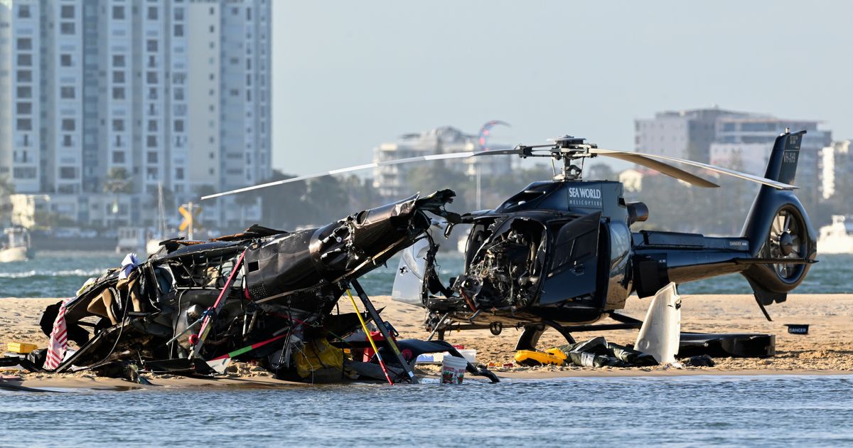 Au moins 4 morts après la collision d’hélicoptères au-dessus d’une plage australienne