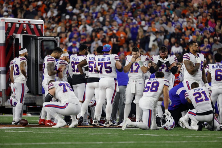 Buffalo Bills safety Damar Hamlin suffered a cardiac arrest during the first quarter of a game against the Cincinnati Bengals.