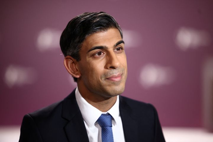 Prime Minister Rishi Sunak speaks to the media during the Joint Expeditionary Force (JEF) Summit in Riga, Latvia. Picture date: Monday December 19, 2022.