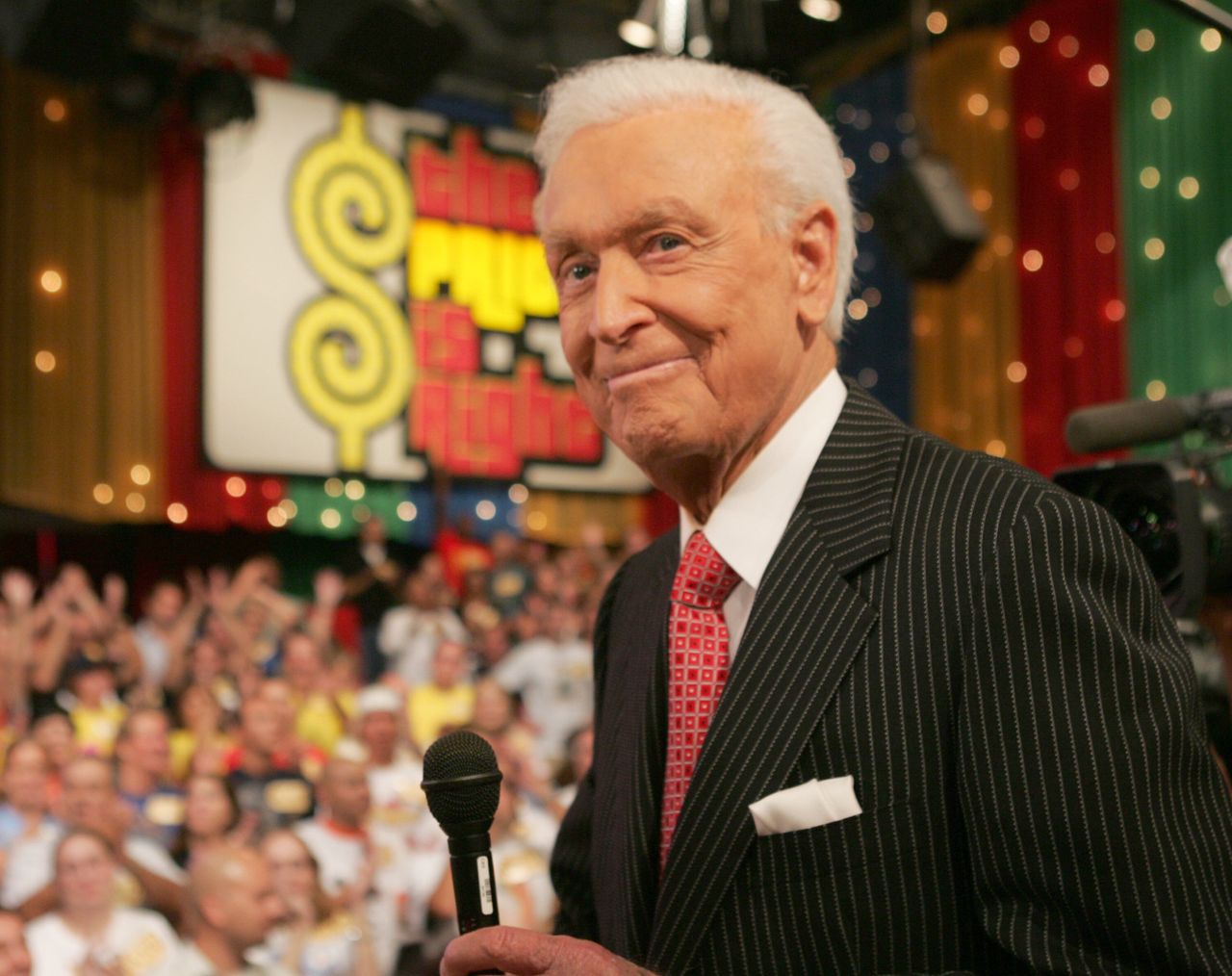 Barker is seen during the 35th anniversary premiere of "The Price Is Right" in California on Aug. 31, 2006.