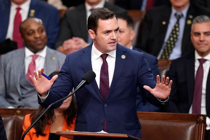 Rep. Mike Gallagher (R-Wis.) rallied Republicans around their dysfunction.