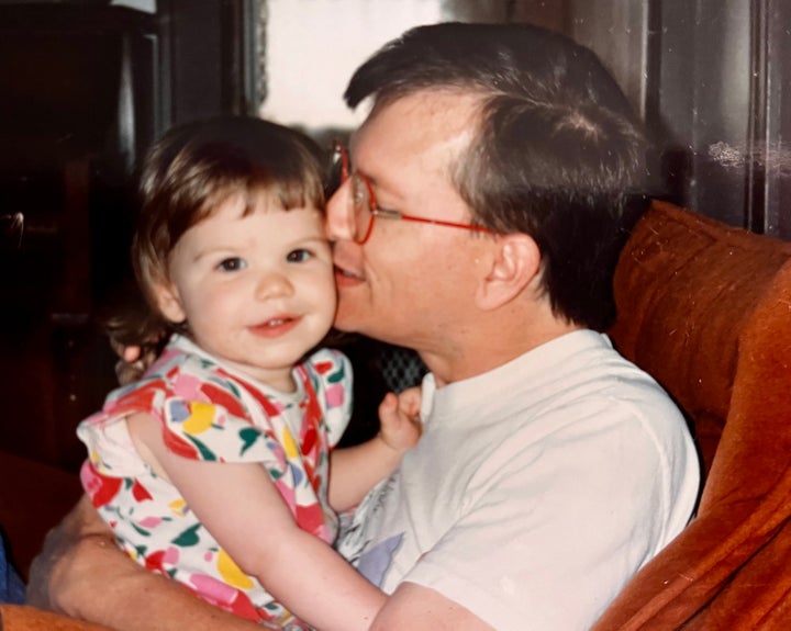 John with our daughter, Hannah.