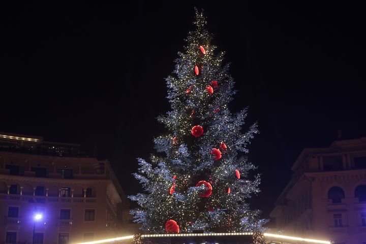 Χριστούγεννα πλατεία Αριστοτέλους Θεσσαλονίκη