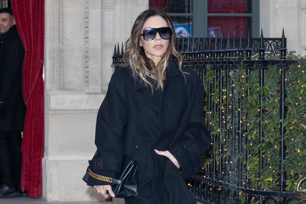 Victoria Beckham in Paris last month