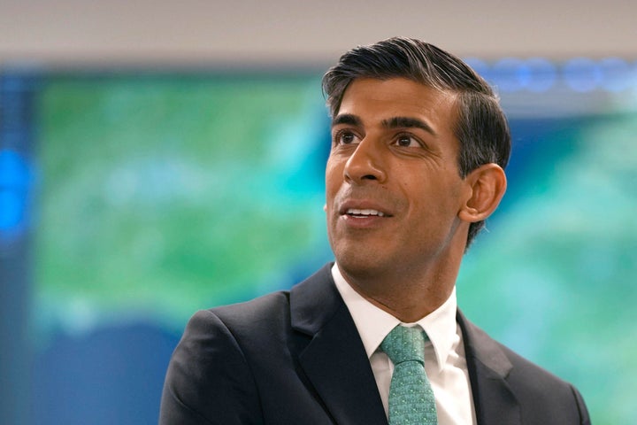 Britain's prime minister Rishi Sunak.