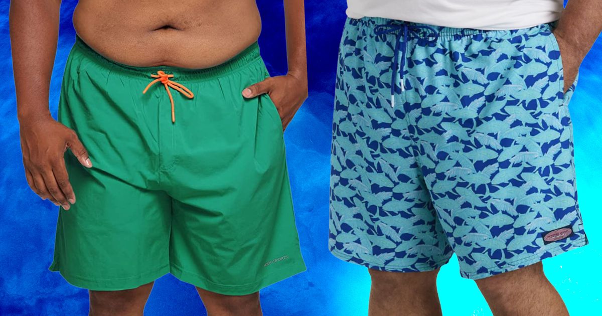 The Best Men's Plus Size Swim Trunks