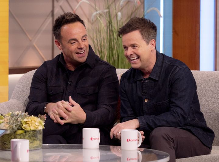 Ant and Dec speaking to Lorraine Kelly on Friday