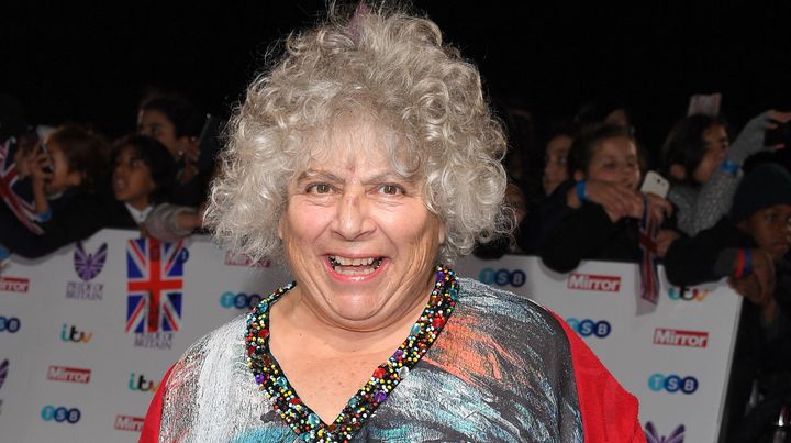 Miriam Margolyes at the Pride Of Britain awards in 2016