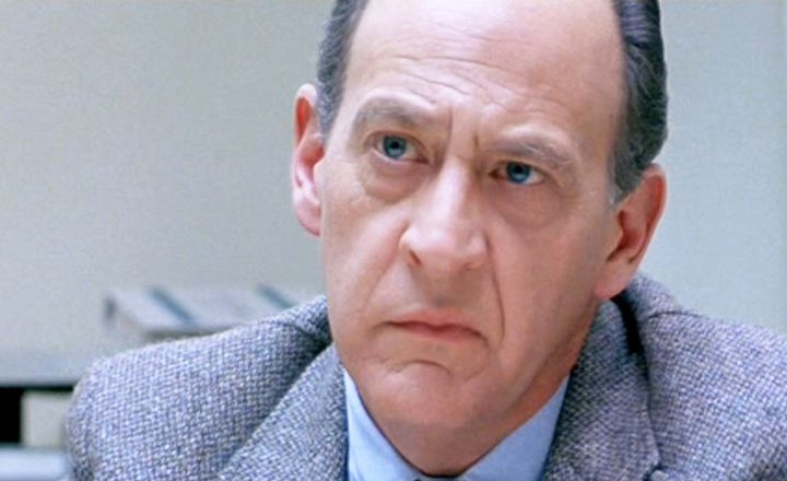 Earl Boen as Dr. Peter Silberman in a scene from “Terminator 2: Judgment Day."