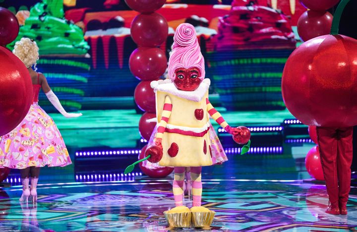 Piece Of Cake became the second star to be axed from The Masked Singer UK