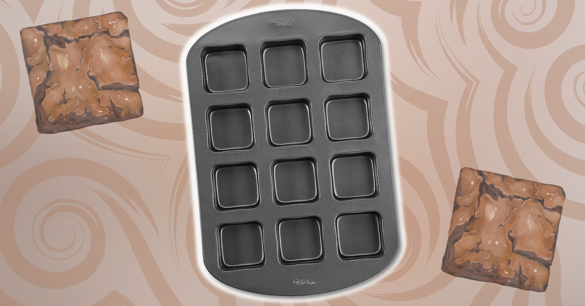 Brownie top bar pan