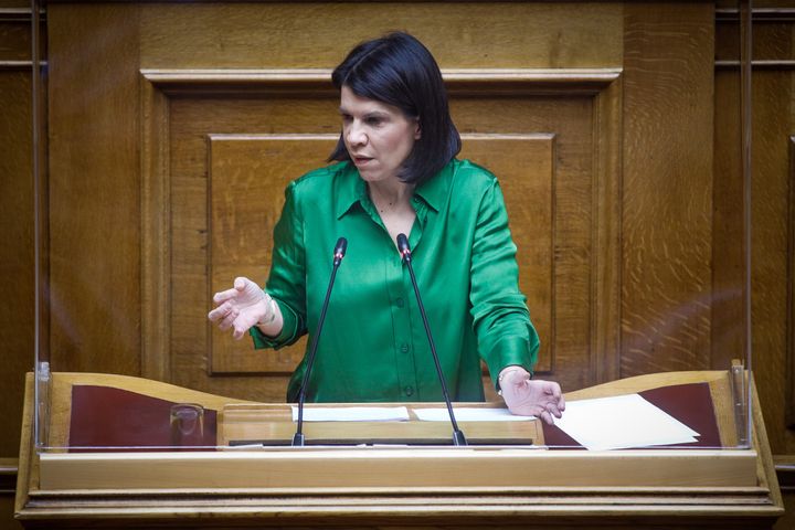 Η βουλευτής Καβάλας του ΣΥΡΙΖΑ, Σουλτάνα Ελευθεριάδου