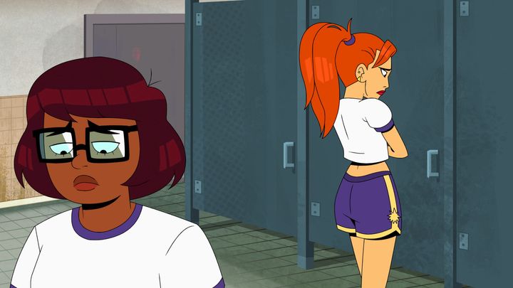 Velma (Kaling) and Daphne (Wu) struggle with their own anxieties and fears in "Velma."