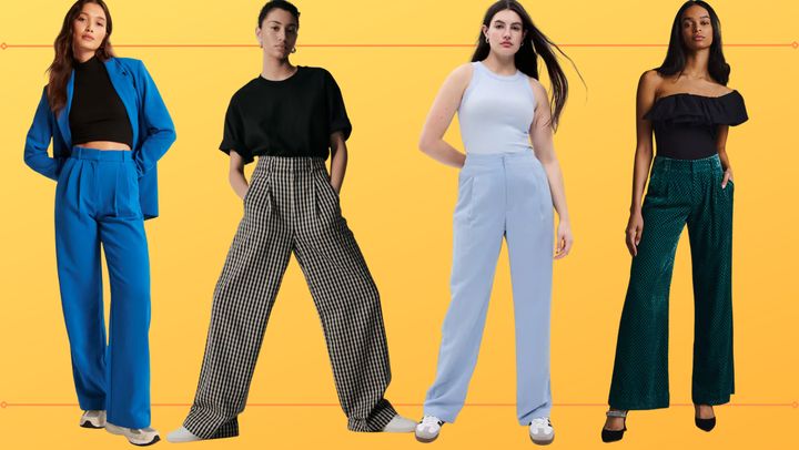 The Best Wide-Leg Trousers To Add To Your Wardrobe | HuffPost Life