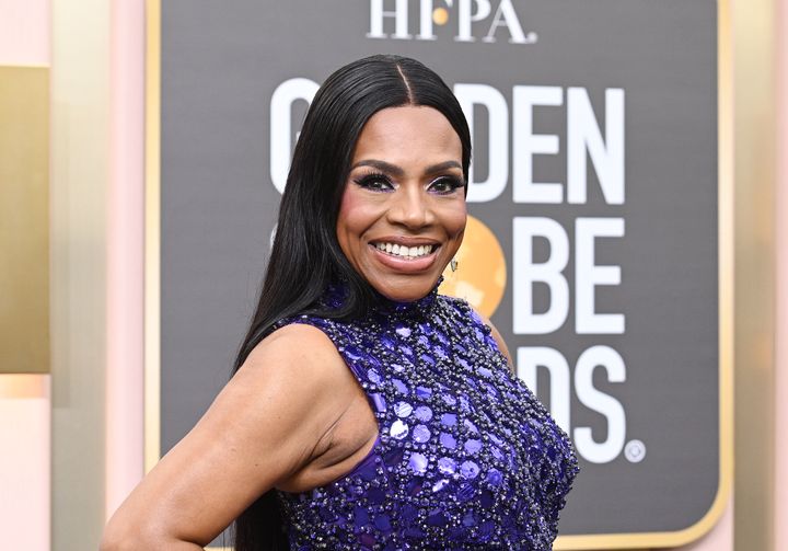 Sheryl Lee Ralph at Tuesday's Golden Globe Awards at the Beverly Hilton in Beverly Hills, California. The "Abbott Elementary" star spoke of the controversy over diversity among the Hollywood Foreign Press Association.