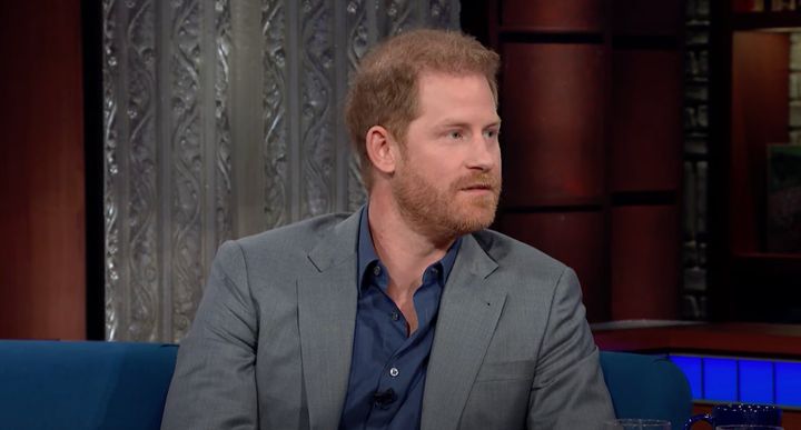 Prince Harry spoke to Stephen Colbert about how he thinks the Royal Family have responded to 'Spare'