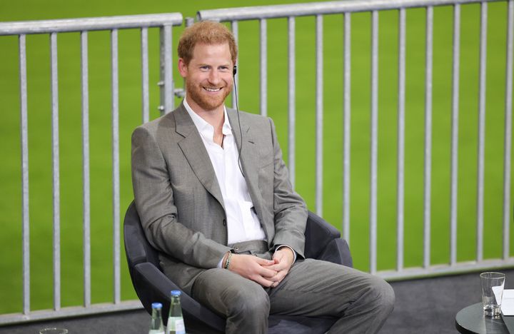 Prince Harry at an Invictus Games event last year