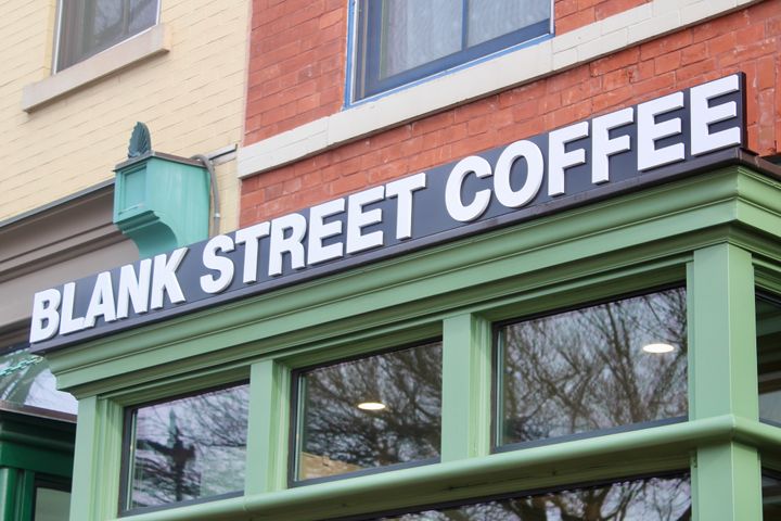 Blank Street Coffee in the Shaw neighborhood of Washington, D.C. If the union can gain a toehold at some of Blank Street’s first storefronts, collective bargaining will almost certainly be discussed wherever the Blank Street brand turns up next.