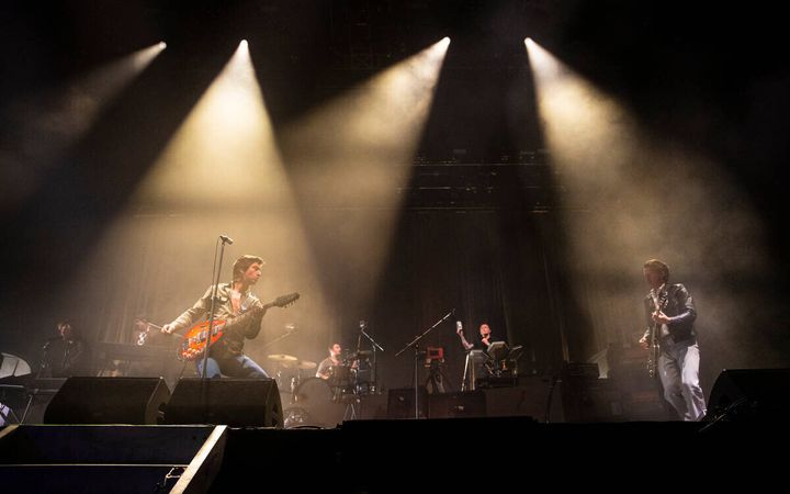 Οι Arctic Monkeys στο Λας Βέγκας, 16 Σεπτεμβρίου 2022. (Chase Stevens/Las Vegas Review-Journal) @csstevensphoto