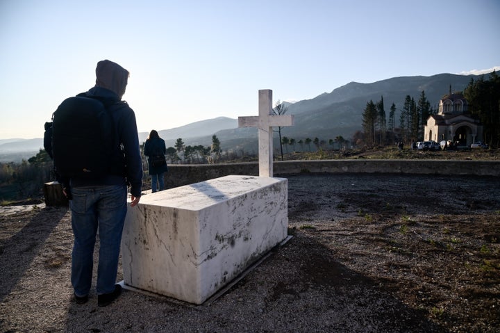 Οι βασιλικοί τάφοι στο Τατόι, Τετάρτη 11 Ιανουαρίου 2023. (ΜΙΧΑΛΗΣ ΚΑΡΑΓΙΑΝΝΗΣ/EUROKINISSI)