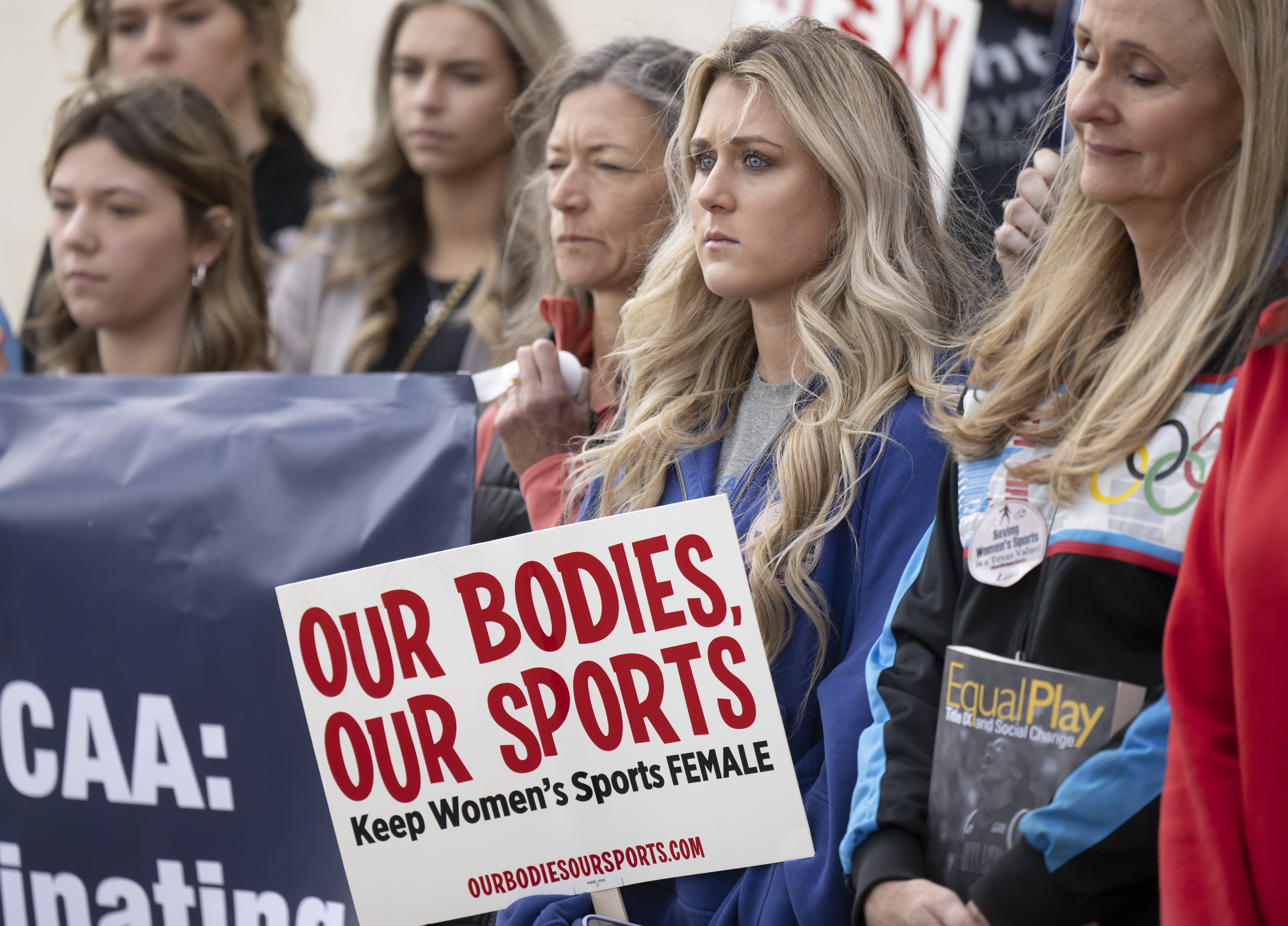 Protesters Vow To Take NCAA To Court For Including Transgender Athletes ...