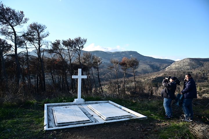 Οι βασιλικοί τάφοι στο Τατόι, Τετάρτη 11 Ιανουαρίου 2023. (ΜΙΧΑΛΗΣ ΚΑΡΑΓΙΑΝΝΗΣ/EUROKINISSI)