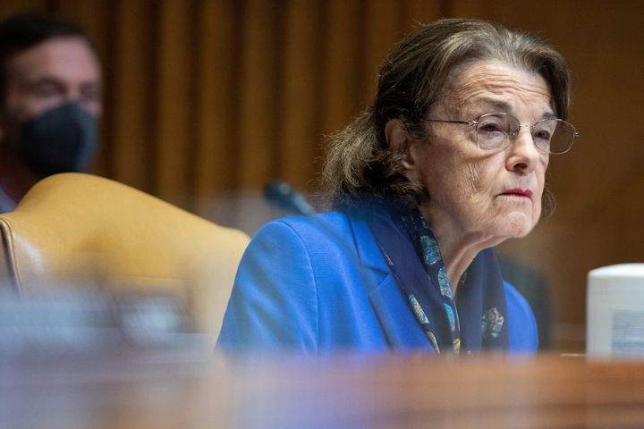 Feinstein faced criticism for missteps during the confirmation hearings for Supreme Court Justice Amy Coney Barrett.
