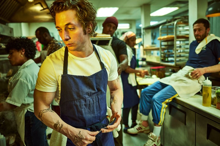 Jeremy Allen White as Carmen "Carmy" Berzatto on FX's "The Bear."