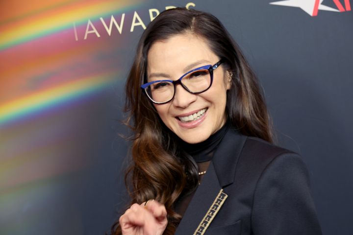 Michelle Yeoh attends the AFI Awards Luncheon at Four Seasons Hotel Los Angeles at Beverly Hills on Jan. 13, 2023, in Los Angeles, California. 