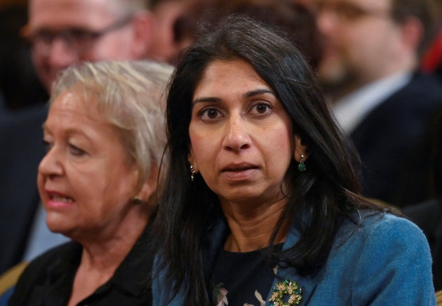 Suella Braverman was speaking at a town hall event in her constituency.