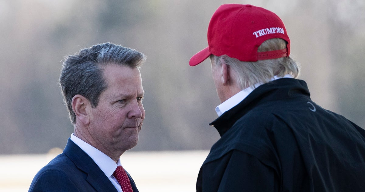 Gov. Brian Kemp Says Trump 'Didnt Do A Good Enough Job' To Get Reelected