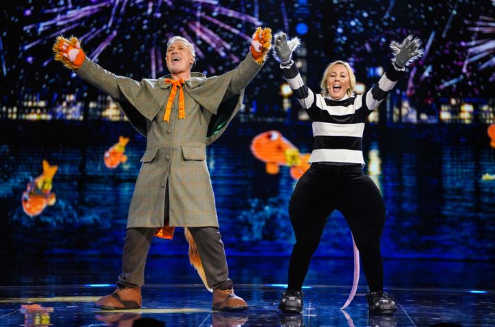 Martin and Shirlie Kemp were revealed to be Cat and Mouse on The Masked Singer