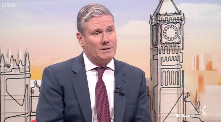 Keir Starmer defended his decision to scrap some of the pledges he made during his leadership campaign, saying "a lot has changed".