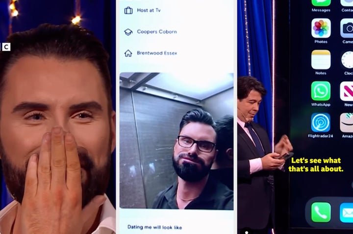 Rylan's Hinge profile was revealed on Michael McIntyre's Big Show