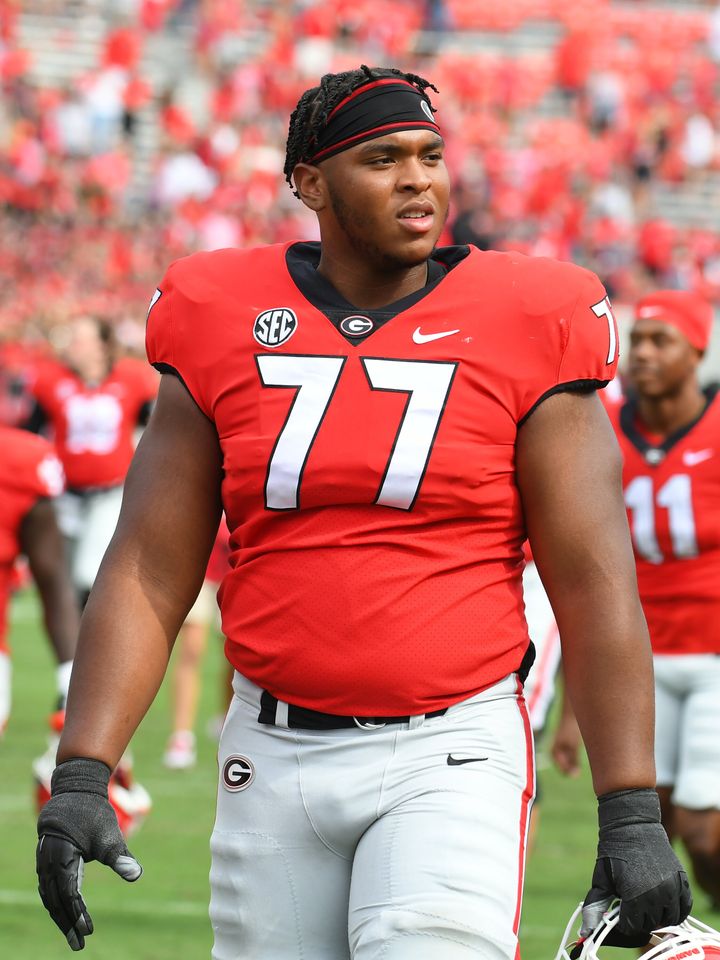 Willock, seen in 2021, played in all 15 games for Georgia this season.