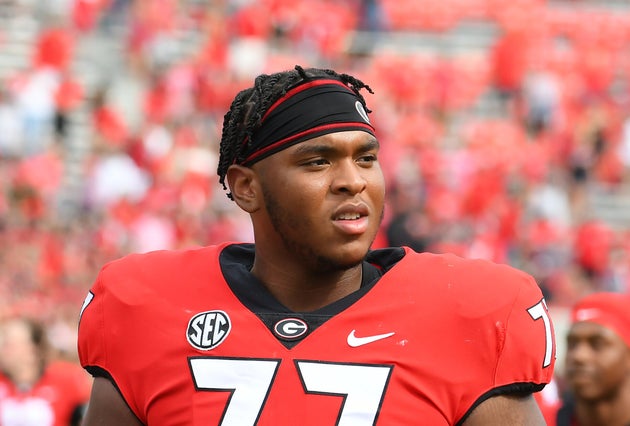 亡くなったジョージア大学のデヴィン・ウィロック選手（2021年10月2日）