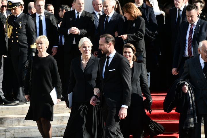 Ο πρίγκιπας Χόκον της Νορβηγίας με τη σύζυγό του πριγκίπισσα Μέτε-Μάριτ