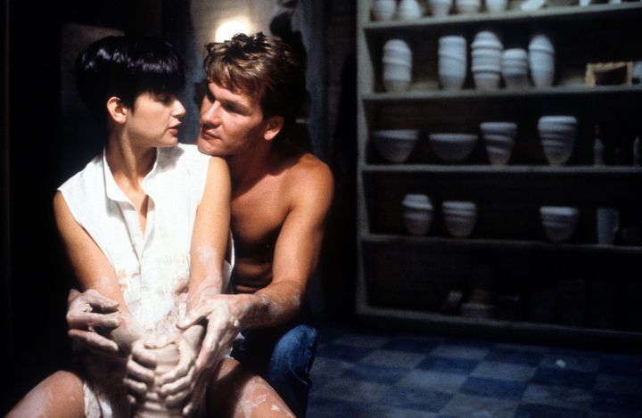 Demi Moore (left) and Patrick Swayze in 1990's "Ghost." 