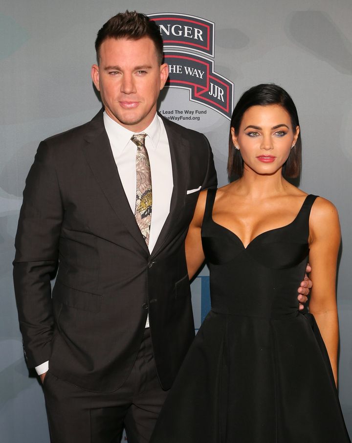 Tatum and Jenna Dewan in 2017. In a Vanity Fair profile published Tuesday, the “Magic Mike” star reflected on his marriage to his ex-wife. 