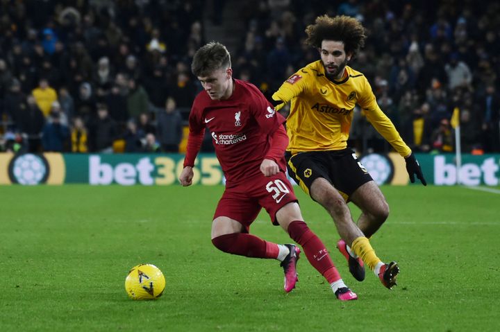 Pornographic noises were played on air during live coverage of an FA Cup match between Wolverhampton and Liverpool at Molineux Stadium on Tuesday (AP Photo/Rui Vieira)