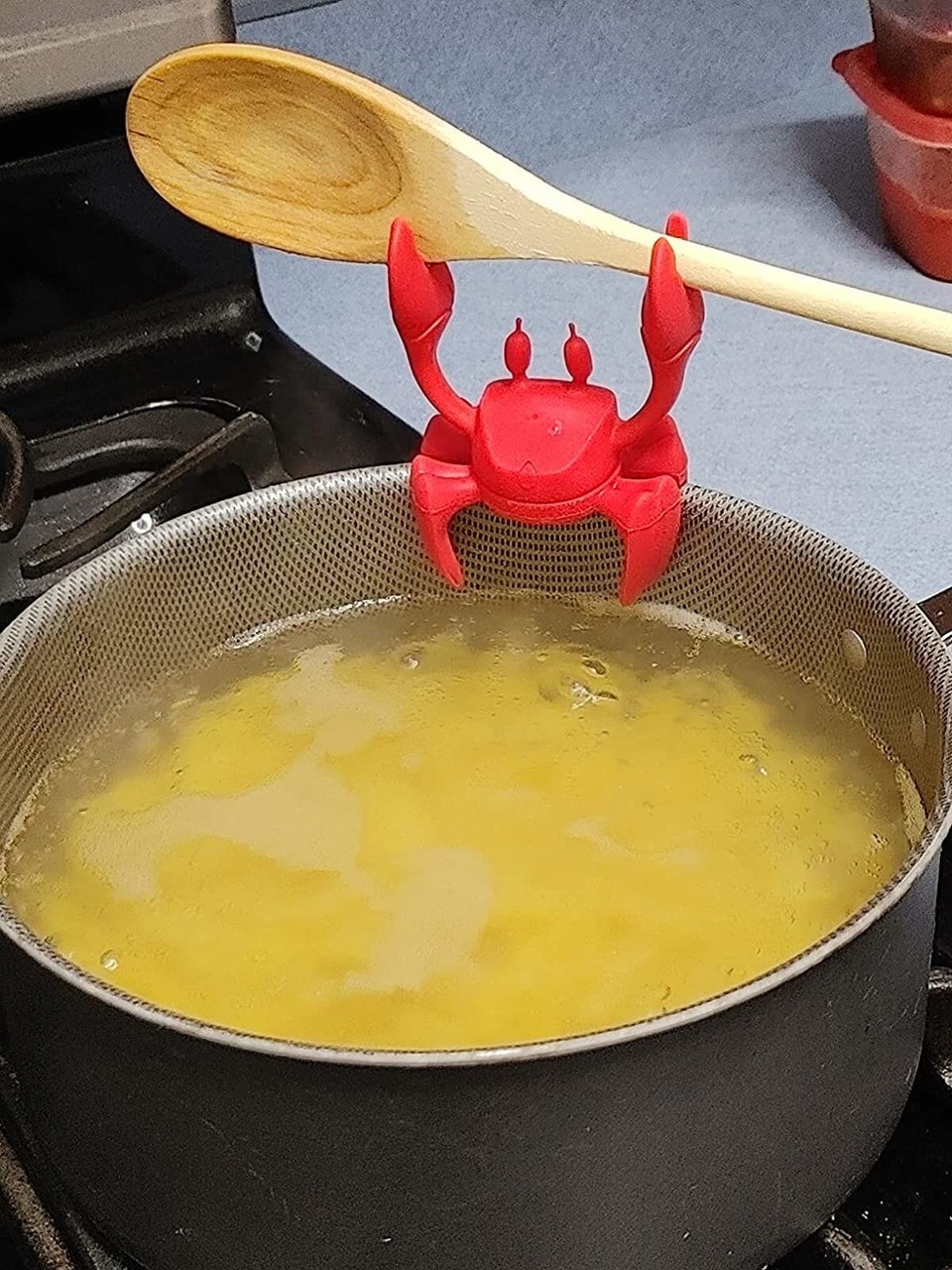 This Adorable Crab Spoon Holder Keeps Your Countertops Clean